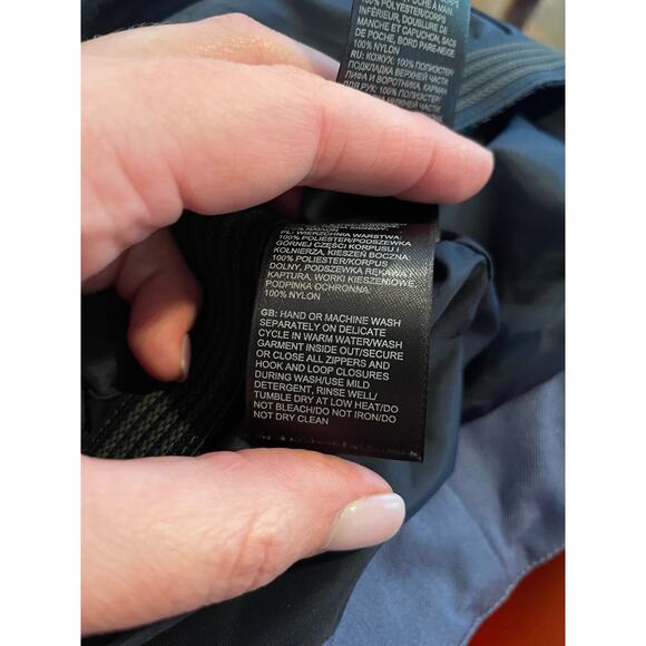 The North Face Thermoball Tri-Climate Blue Jacket Shell Vented Pockets Womens S - Picture 9 of 12